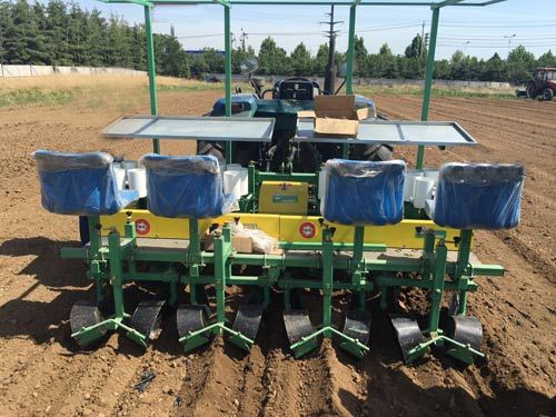 四行種植機下地現場